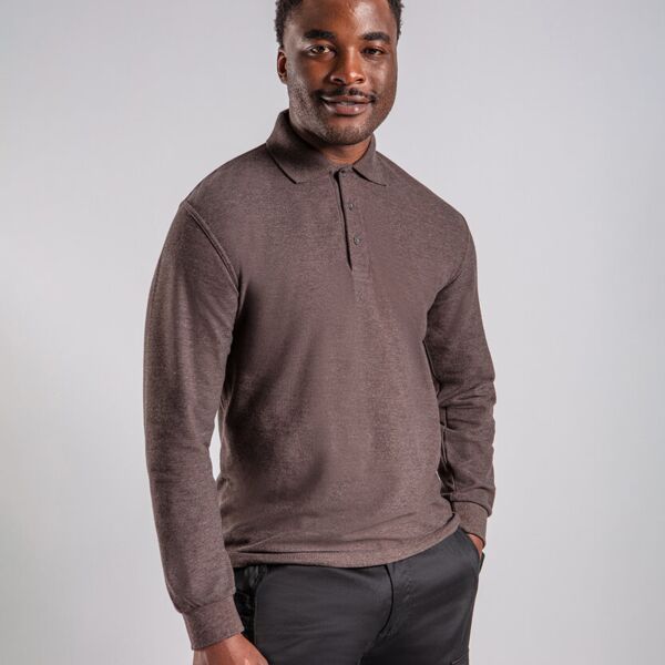 Pro long sleeve polo Miniaturansicht