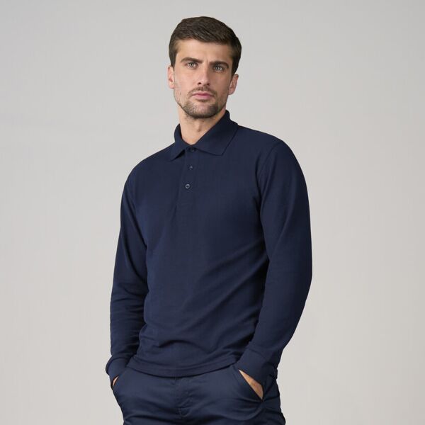 Pro long sleeve polo Miniaturansicht