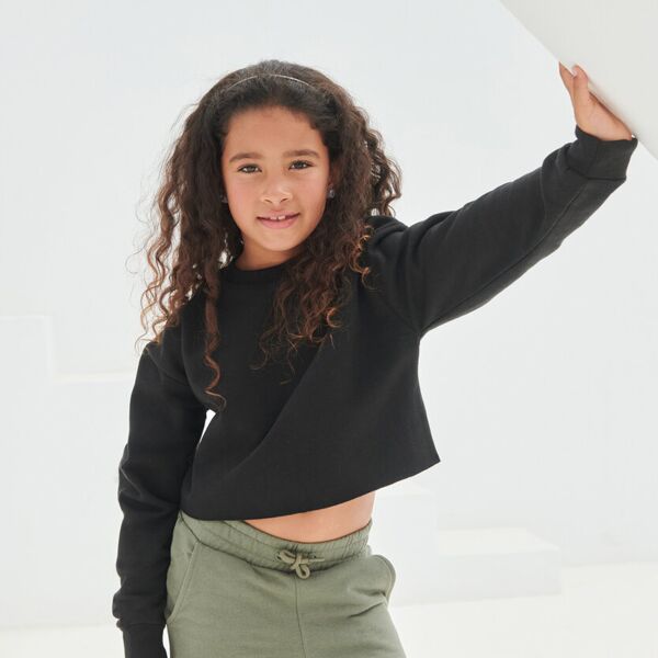 Kids cropped slounge sweat Miniaturansicht