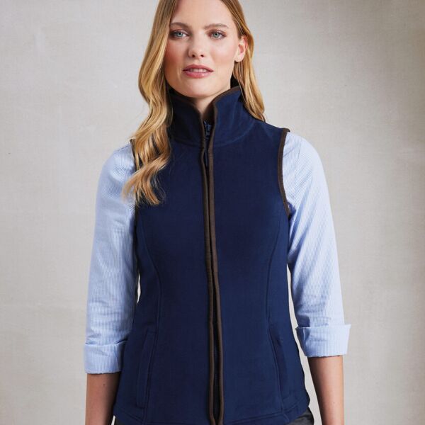 Women’s artisan fleece gilet Miniaturansicht