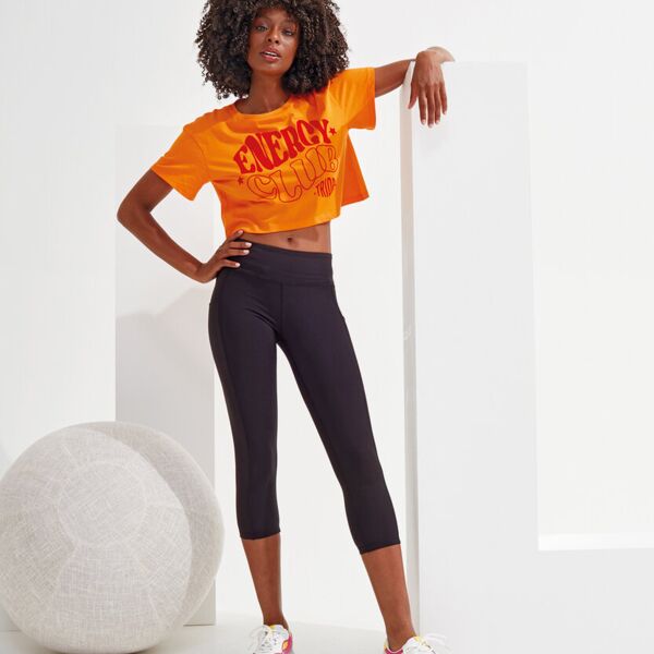 Women's TriDri® recycled performance leggings 3/4 length Miniaturansicht