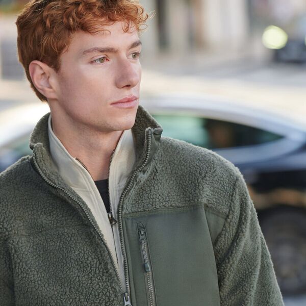 Recycled sherpa fleece Miniaturansicht