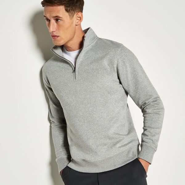 Regular fit ¼-zip sweatshirt Miniaturansicht