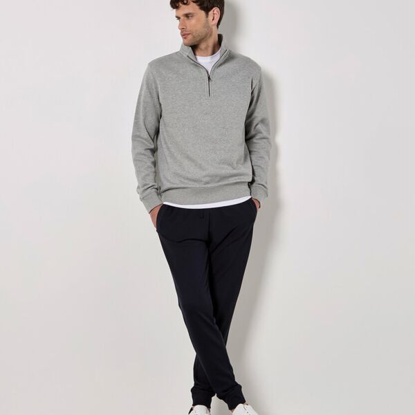 Regular fit ¼-zip sweatshirt Miniaturansicht