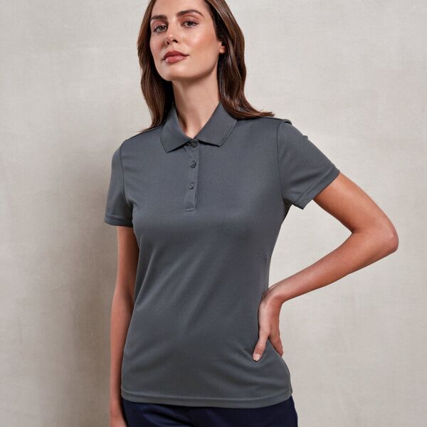 Women’s Spun Dyed Recycled Polo Shirt Miniaturansicht