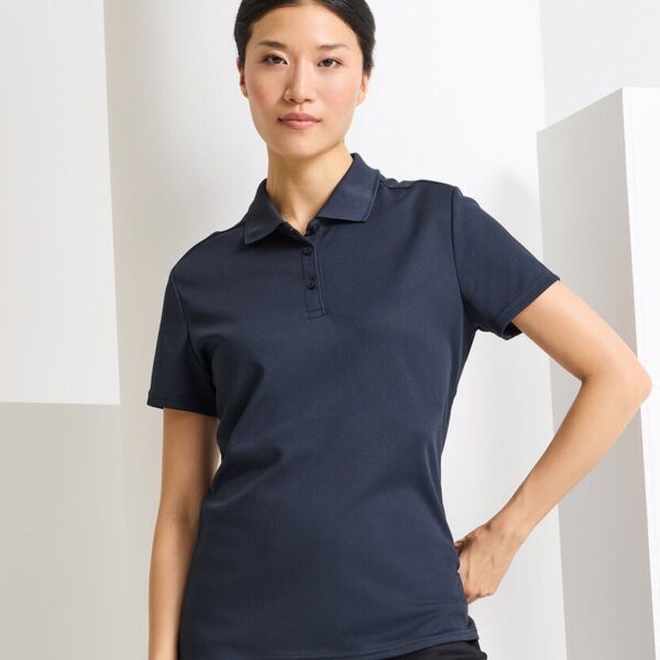 Women’s Spun Dyed Recycled Polo Shirt Miniaturansicht