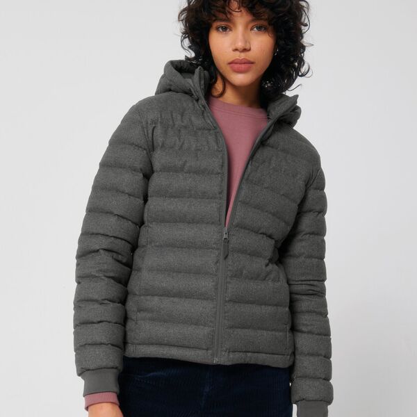 Stella Voyager wool-like padded jacket (STJW897) Miniaturansicht