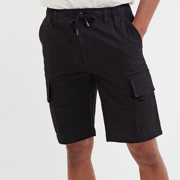 Men’s drawstring cargo utility shorts Miniaturansicht