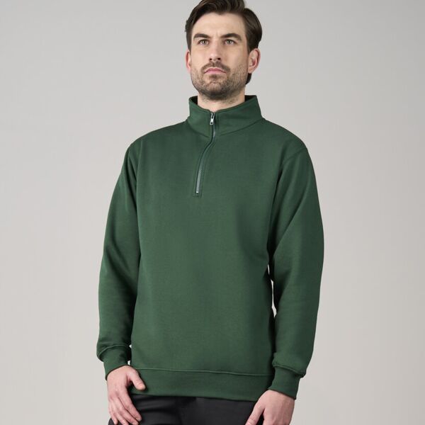 Pro ¼-neck zip sweatshirt Miniaturansicht