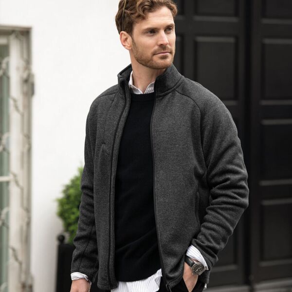 Montana – knitted fleece jacket Miniaturansicht