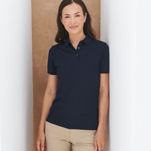 Women’s recycled polyester polo shirt Miniaturansicht