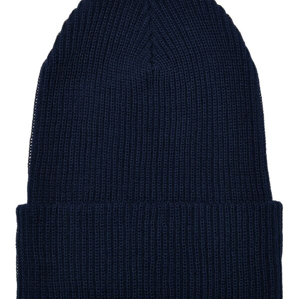 Recycled yarn ribbed knit beanie (1504RY) Miniaturansicht
