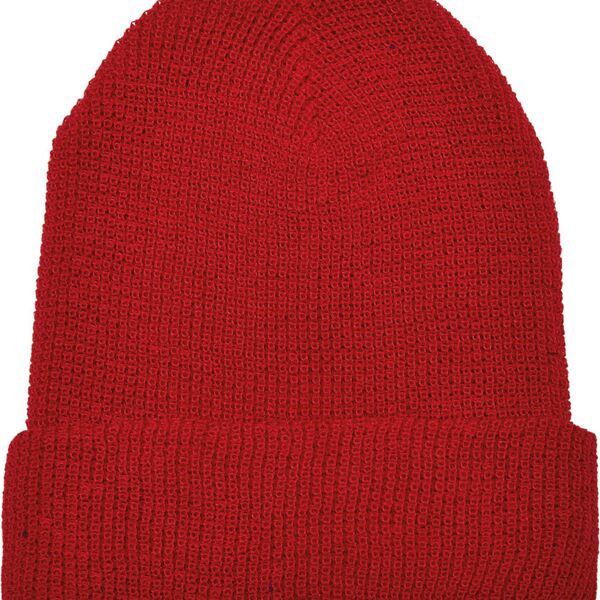 Recycled yarn waffle knit beanie (1505RY) Miniaturansicht