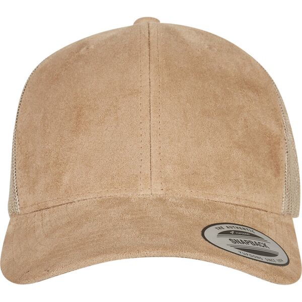 Imitation suede leather trucker cap (6606SU) Miniaturansicht