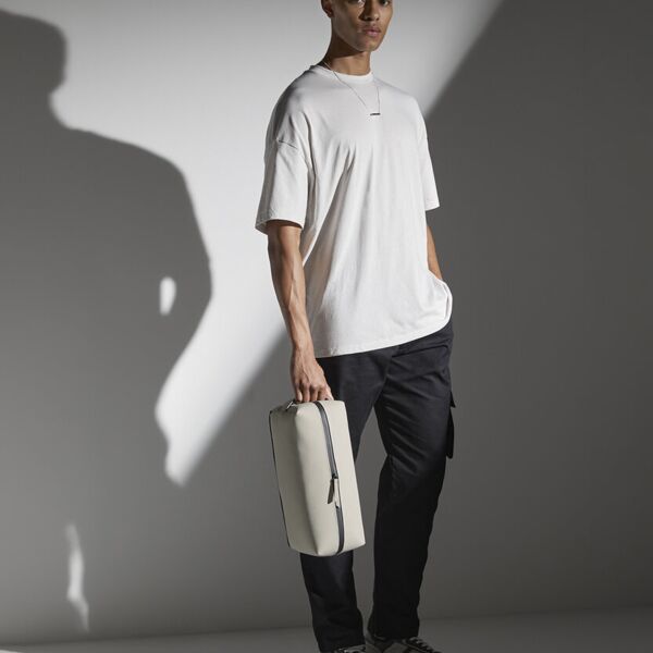 Matte PU shoe/accessory bag Miniaturansicht