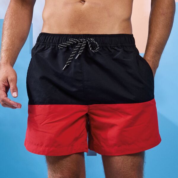 Block colour swim shorts Miniaturansicht