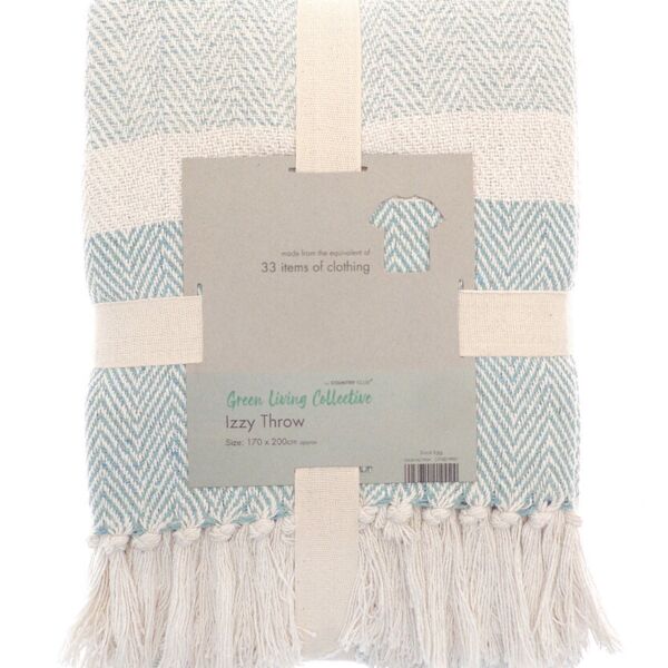 Izzy recycled throw Miniaturansicht