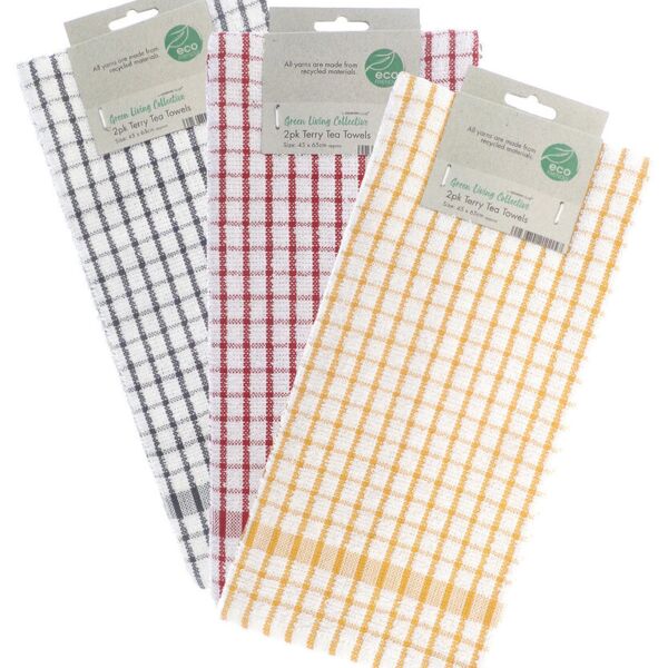 Recycled terry tea towels (2-pack) Miniaturansicht