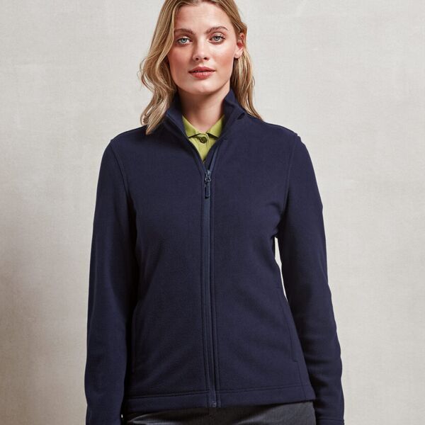 Women’s ‘Recyclight’ full-zip microfleece Miniaturansicht