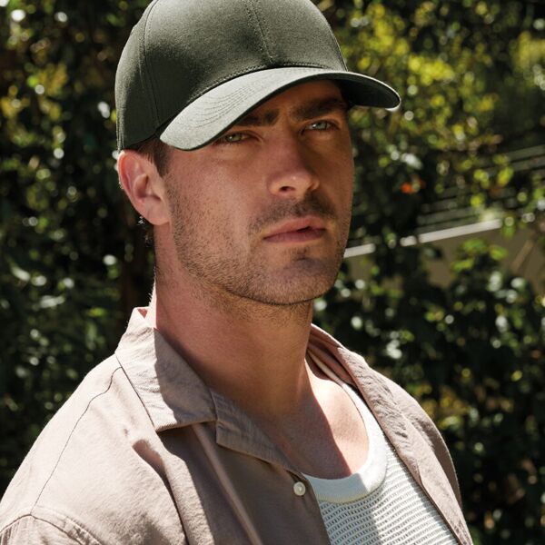 EarthAware® organic cotton stretch-fit cap Miniaturansicht