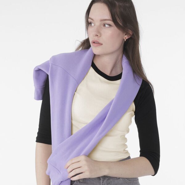 Women’s micro rib 3/4 raglan baby t-shirt Miniaturansicht