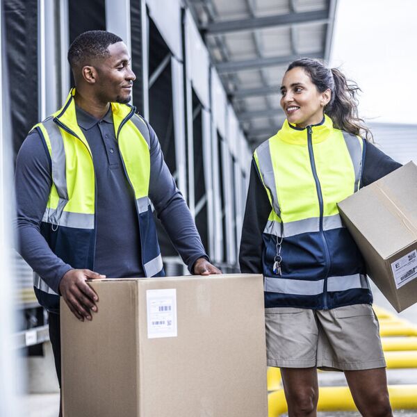 Pro hi-vis full-zip gilet Miniaturansicht