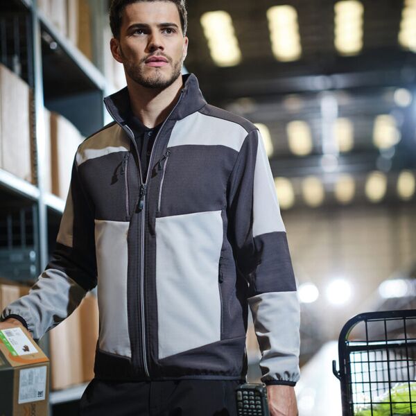 E-Volve unisex 2-layer softshell jacket Miniaturansicht