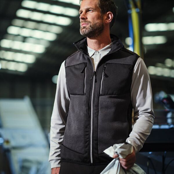 E-Volve unisex knit-effect stretch bodywarmer Miniaturansicht