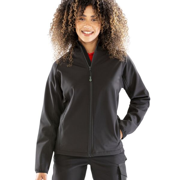 Women’s recycled 3-layer printable hooded softshell Miniaturansicht