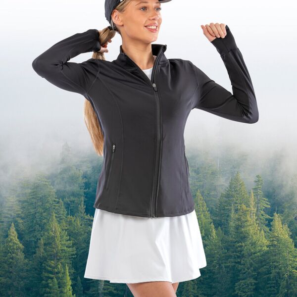 Spiro recycled women’s fitness jacket Miniaturansicht