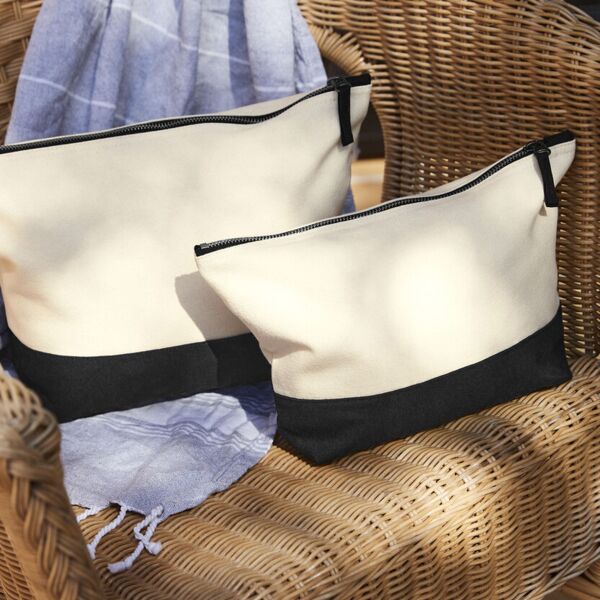 Dipped base canvas accessory bag Miniaturansicht