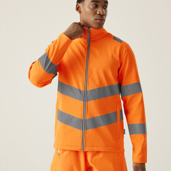 Hi-vis Pro contract Ablaze 2-layer softshell Miniaturansicht