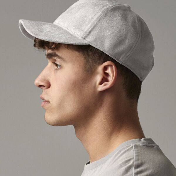 Faux suede 6-panel cap Miniaturansicht