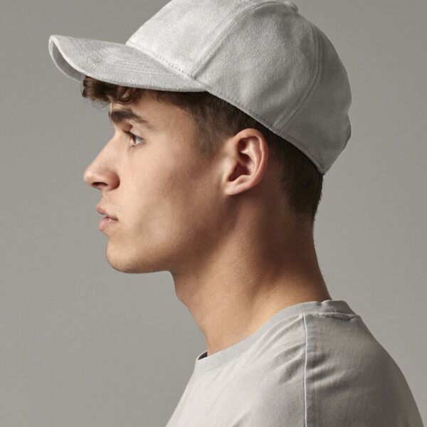 Faux suede 6-panel cap Miniaturansicht