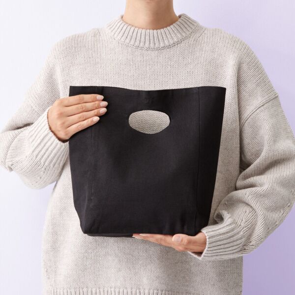 Recycled premium canvas lunch bag Miniaturansicht