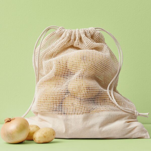 Cotton mesh bag Miniaturansicht