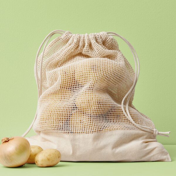 Cotton mesh bag Miniaturansicht