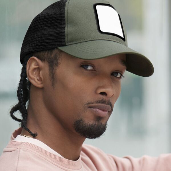 Appliqué patch 5-panel trucker Miniaturansicht