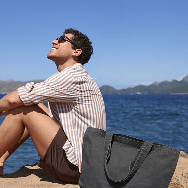 Garment-dyed shopper Miniaturansicht