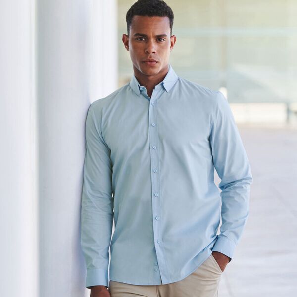 Long sleeve ‘cotton-feel’ Coolplus® shirt Miniaturansicht