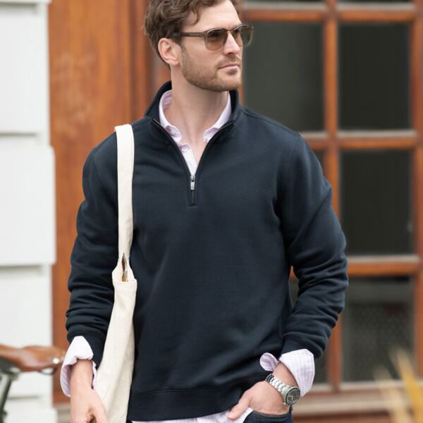 Glendale unisex 1/4-zip sweatshirt Miniaturansicht