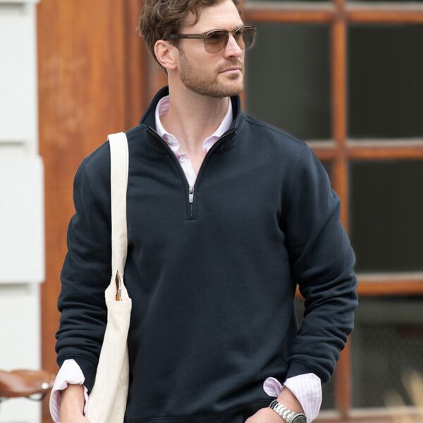 Glendale unisex 1/4-zip sweatshirt Miniaturansicht