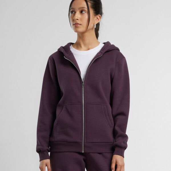 Women’s fluffy zip hoodie Miniaturansicht