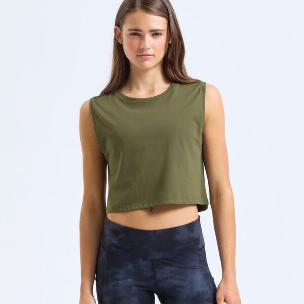 Women’s TriDri® organic crop tank Miniaturansicht