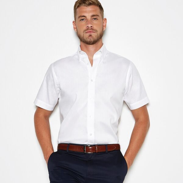 Premium Oxford shirt short-sleeved (tailored fit) Miniaturansicht