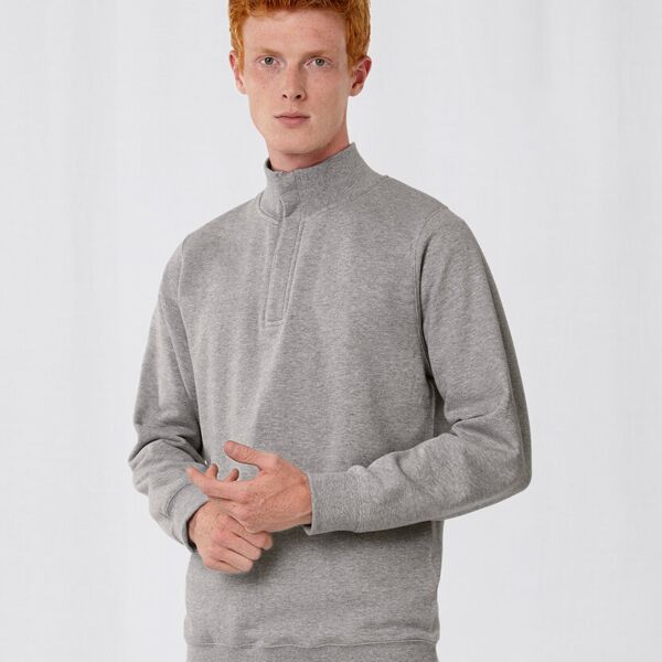 B&C ID.004 ¼ zip sweatshirt Miniaturansicht