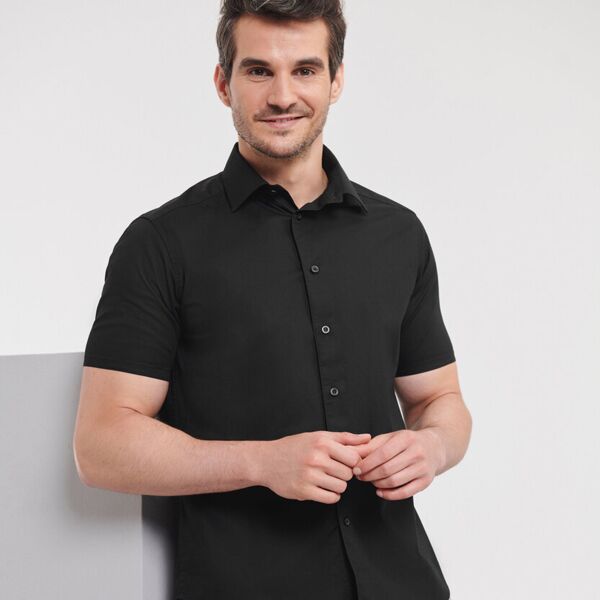 Short sleeve easycare fitted shirt Miniaturansicht
