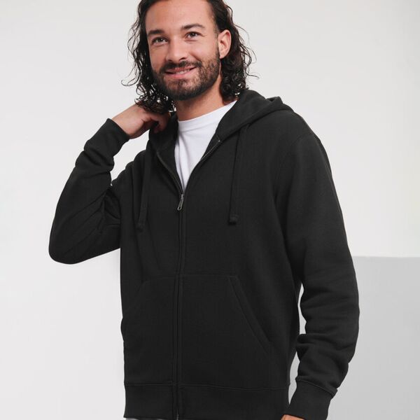 Authentic zipped hooded sweat Miniaturansicht