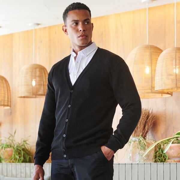 V-button cardigan Miniaturansicht