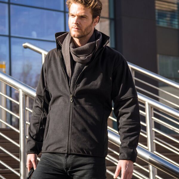Osaka combed pile softshell jacket Miniaturansicht